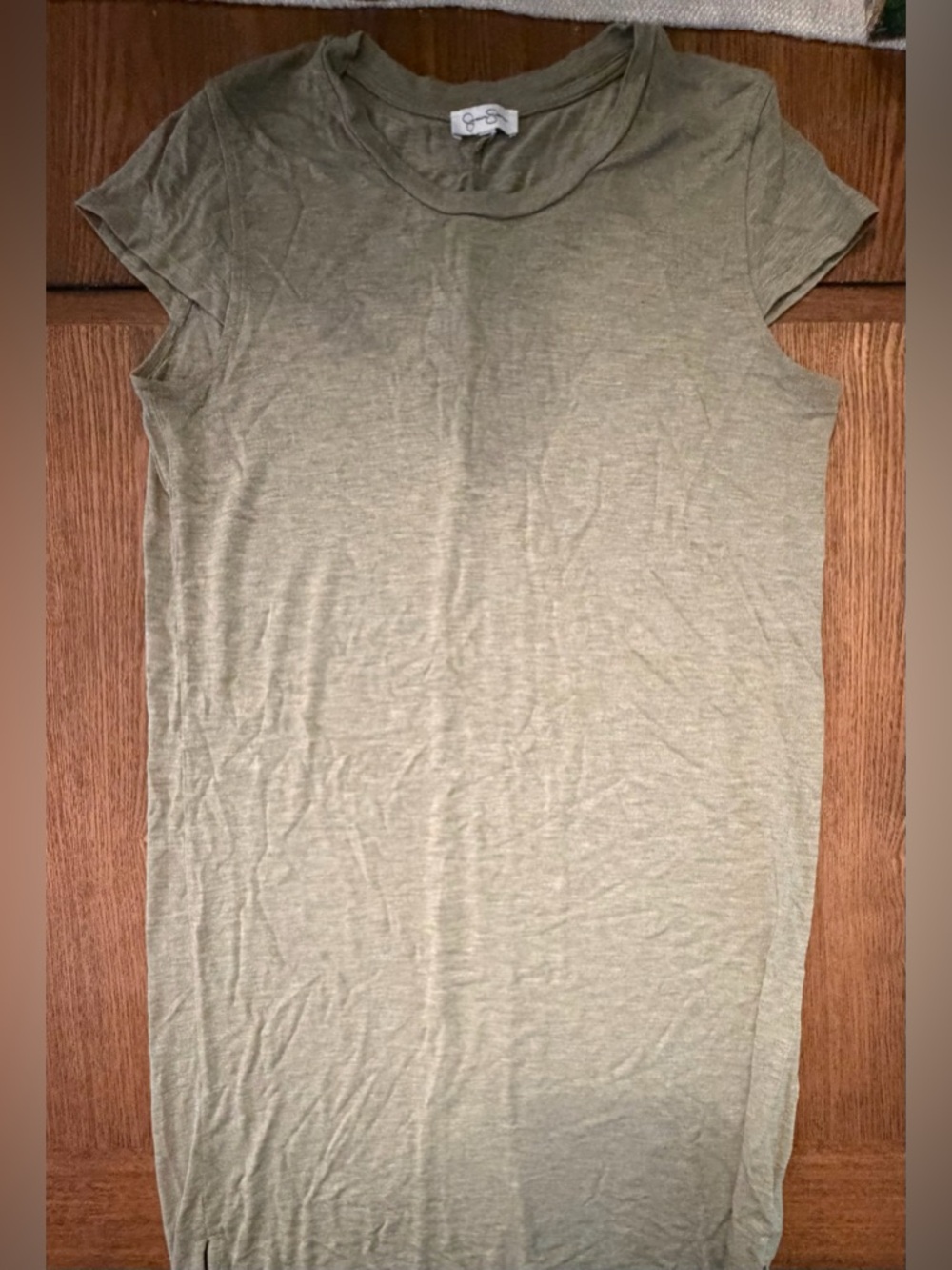 Jessica Simpson Olive Short Sleeve Dress